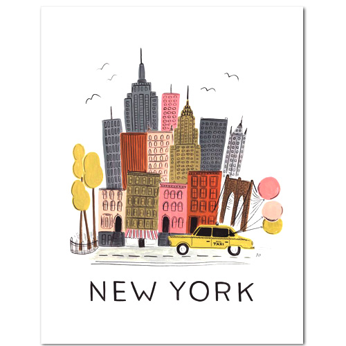 NYC 라이플페이퍼 포스터