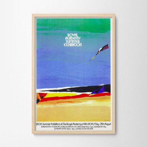 Summer Exhibition 1978 인테리어 전시 포스터 액자