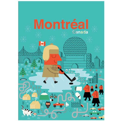 [쇼핑몰 이름]Montreal Poster  _몬트리올[북유럽포스터 액자 50x70]Humanempire