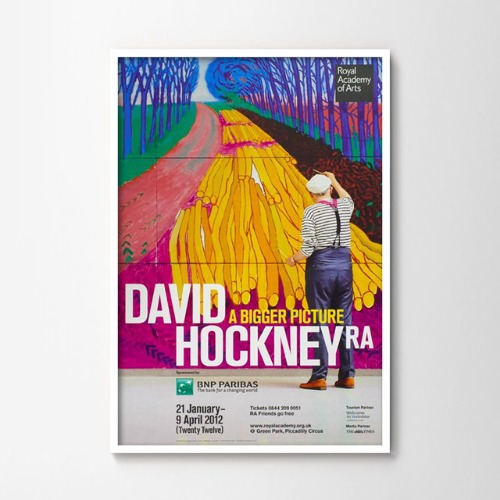 데이비드호크니  A Bigger Picture 2012 포스터액자 David Hockney인테리어그림 작품 